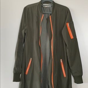 Mistic Prysm Long Bomber Coat